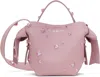 Acne Studios Musubi Mini Shoulder Bag In Dsj Pink/grey