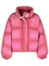 Acne Studios Down Puffer Jacket In Pink