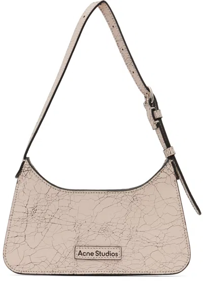 Acne Studios Shoulder Bag In Bky Pastel Pink