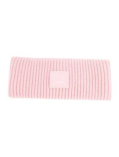 Pre-owned Acne Studios Pink Wool Head Band