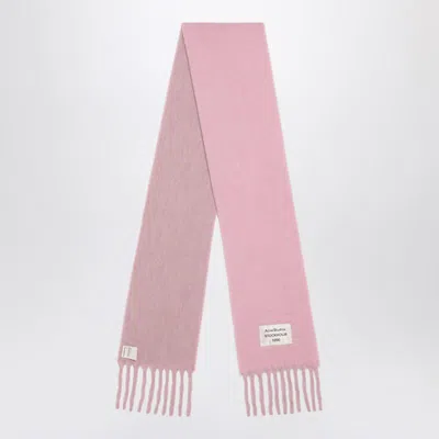 ACNE STUDIOS ACNE STUDIOS PINK/LILAC SCARF IN AND BLEND