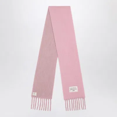 ACNE STUDIOS ACNE STUDIOS  PINK/LILAC SCARF IN WOOL AND ALPACA BLEND