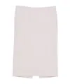 Acne Studios Pinstriped Pencil Skirt In Neutral