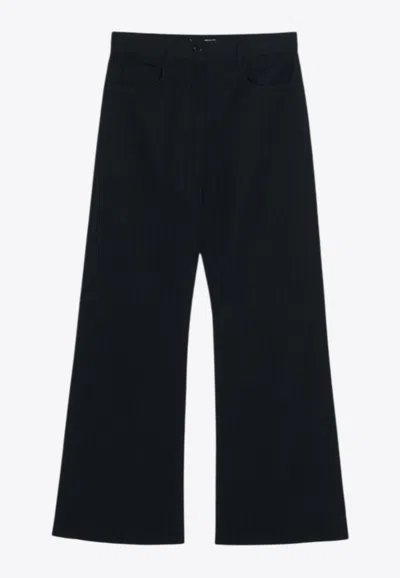 ACNE STUDIOS PINSTRIPE STRAIGHT-LEG PANTS