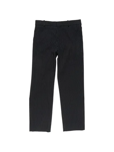 Acne Studios Pinstripe Trousers In Multi