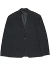 Acne Studios Pinstriped Blazer In Blau