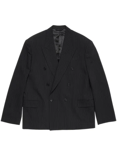 Acne Studios Relaxed Fit Suit Jacket In Schwarz