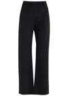 Acne Studios Pinstriped Straight-leg Twill Trousers In Navy