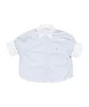 Acne Studios Pinstriped-pattern Button-down Shirt In Blue