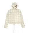 Acne Studios Ofass Summery Check Jacket In Multi