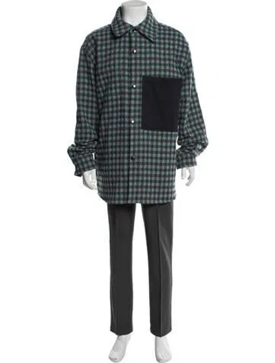 Pre-owned Acne Studios Plaid Print Jacket In Multi