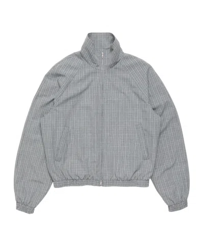 ACNE STUDIOS PLAID ZIP JACKET