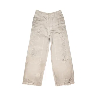 Pre-owned Acne Studios Plass Mending 'light Taupe' | Tan | Men's Size 48 In Brown