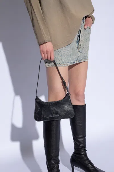 Acne Studios ‘platt Micro' Shoulder Bag In Black