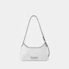 Acne Studios Platt Mini Crackle Hobo Bag
