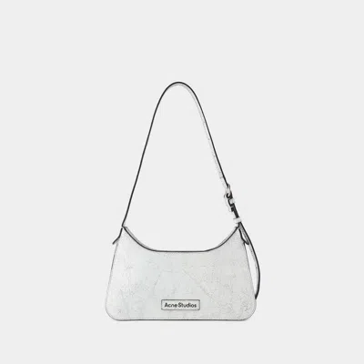 Acne Studios Platt Mini Crackle Hobo Bag