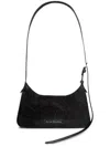 Acne Studios Mini Platt Crackled Leather Shoulder Bag