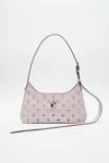 Acne Studios Mini Platt Shoulder Bag In Dr5 Baby Pink