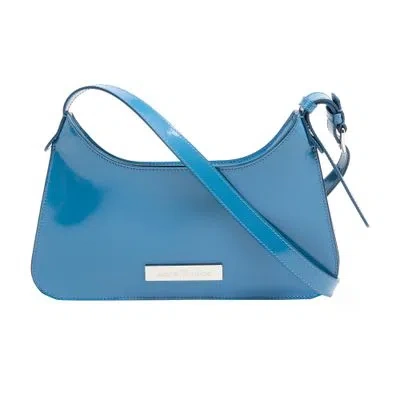Acne Studios Platt Mini Shoulder Bag In Blue
