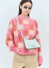 Acne Studios Platt Mini Shoulder Bag In White