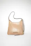 Acne Studios Platt Shoulder Bag In Dark Beige