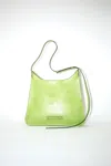 Acne Studios Platt Shoulder Bag In Lime Green