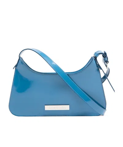 Acne Studios Platt Shoulder Bag In Blue
