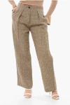 Acne Studios Pleated Cropped Pants
