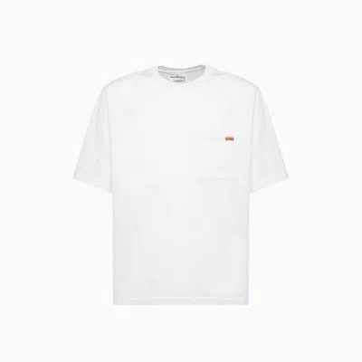 Acne Studios Pocket T-shirt In White