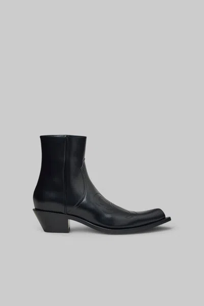 Acne Studios Pointed Cowboy Ankle Boots In There Is No Color Specification For This Product.