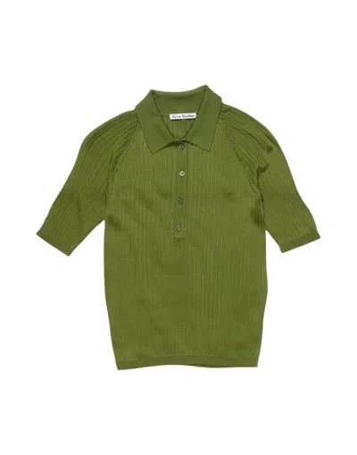Acne Studios Polo In Green
