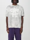 Acne Studios Exford Logo Tee Faded Black In Schwarz