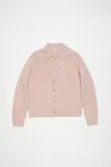 Acne Studios Sweater In Pink Melange