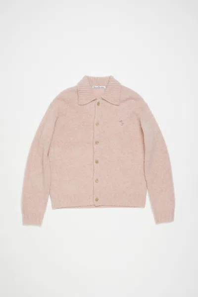 Acne Studios Sweater In Pink Melange