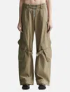 Acne Studios Potinal Cargo Trousers In Nude