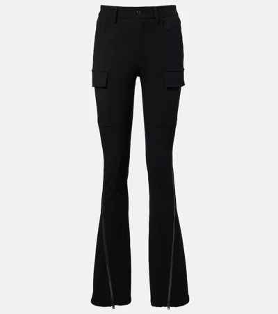 Acne Studios Prag Cotton Leggings In Black