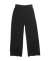 Acne Studios Pressed-crease Cropped-leg Trousers In Black