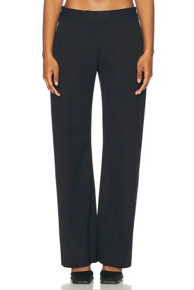 Acne Studios Prieda Tailored Trouser In Navy Blue