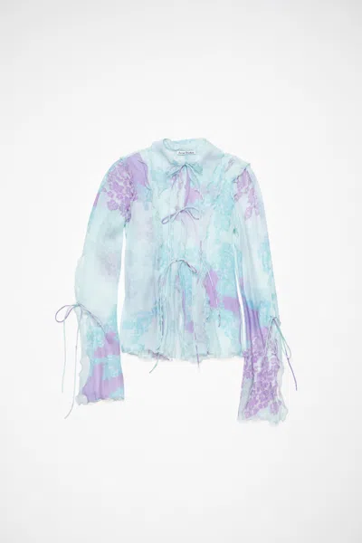 ACNE STUDIOS PRINT BLOUSE