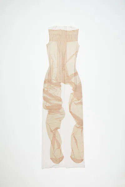ACNE STUDIOS PRINT LONG DRESS