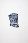 Acne Studios Printed Blouse In Multi Grey