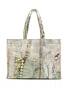 Acne Studios Printed Cotton Tote Bag
