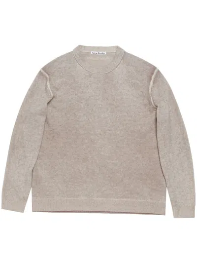 Acne Studios Wool Knitwear. In Beige