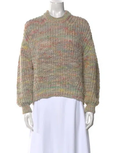 Pre-owned Acne Studios Printed Crew Neck Sweater In Neutral