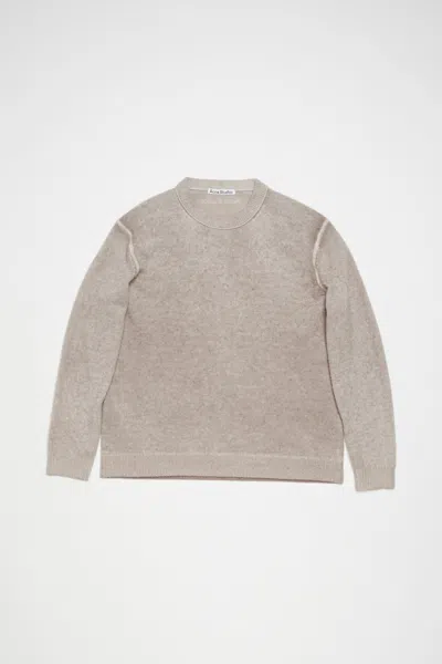 Acne Studios Wool Knitwear. In Beige
