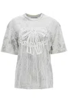 Acne Studios Plaster-print T-shirt In Grey