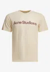 Acne Studios Graphic T-shirt Pale Pink In Pink