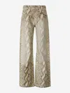 Acne Studios Printed Denim Pants