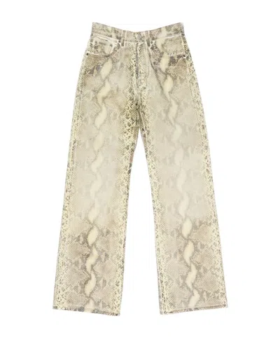 ACNE STUDIOS PRINTED JEANS