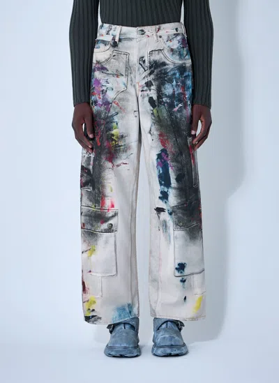 ACNE STUDIOS PRINTED JEANS